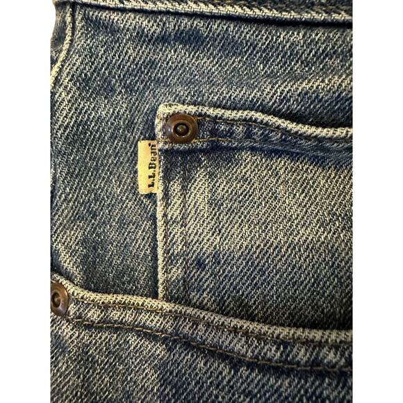 EUC L.L. Bean Classic Men’s Straight Leg Heritage Workwear Jeans Size 35x32 - Picture 2 of 7